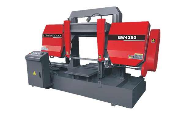 坦洲镇GW4250双柱龙门卧式带锯床