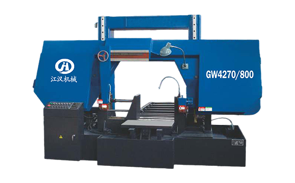 坦洲镇GW4270/800双柱龙门卧式带锯床
